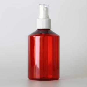 Cheap Beauty Empty Plastic Spray Bottles Red Color Bpa Free 8oz 250ml For Personal Care for sale
