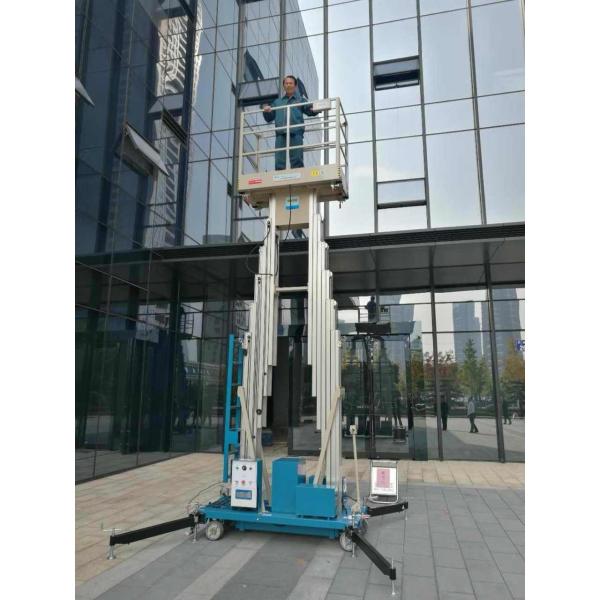 Indoor Outdoor 14m Electric Scissor Lift Platform