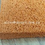 Low hardness silicone foam sponge / open cell silicone rubber sponge foam