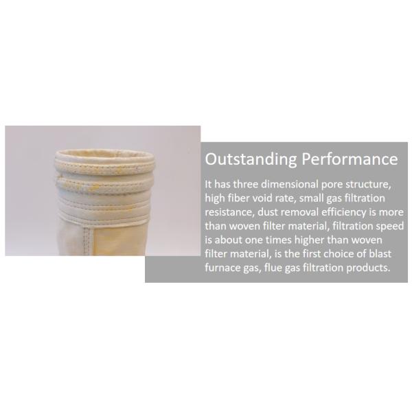 Industrial Baghouse Silo Bag Dust Filter Bags Fibreglass Polyester Aramid