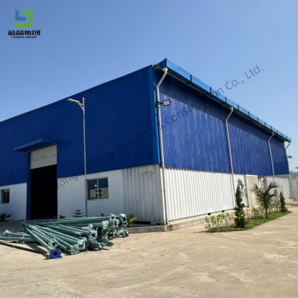 Prefabricated  Steel Structure Building Metal Warehouse Customized High Quality Steel Structure Fabrication Professional Design Steel Structure Shed for Storage