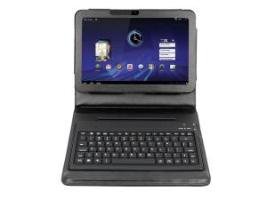 Cheap 210*115*7.8mm PU Leather Ipad 2 Bluetooth Keyboard Case for MOTOROLA XOOM--HK-01 for sale