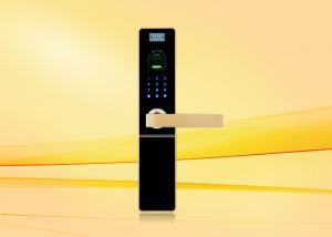 Cheap Touch Keypad Finger Print Door Lock With Key Unlock , Optional Card Unlock for sale