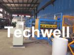Rock Wool Insulated Sandwich Panel Cold Roll Forming Machine 0 - 4.05 m / Min