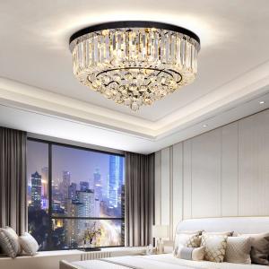 China Modern Led Ceiling Lights Fixtures K9 Crystal Lamp For Living Room ceiling led lamp(WH-CA-74) on sale