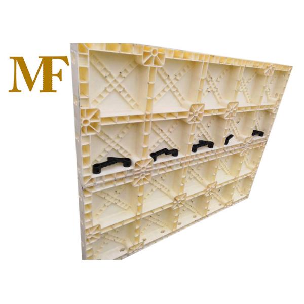 Smooth Surface Plastic Formwork Injection Molding For Share Wall And Beam ISO9001