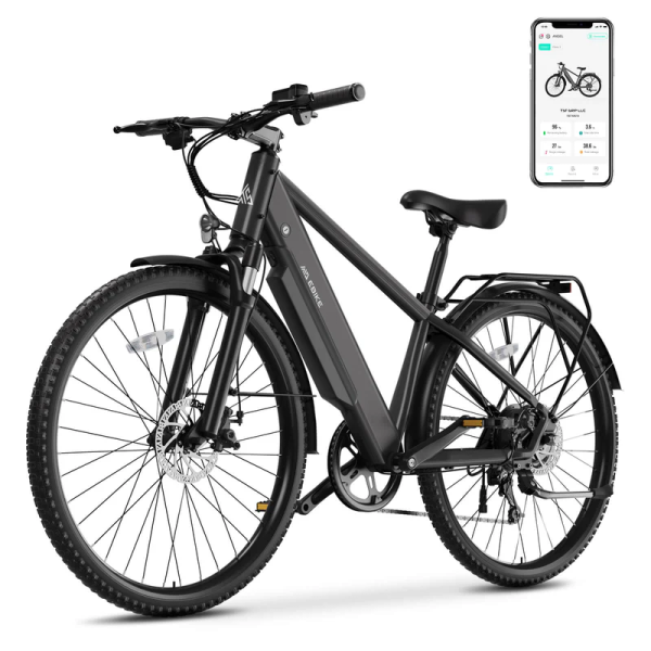 M614 36V 26-Inch Men's Electric City E-Bike Factory Direct 750 Watt Motor Power 36V Sensor Smart Road Bike with 7 Speed