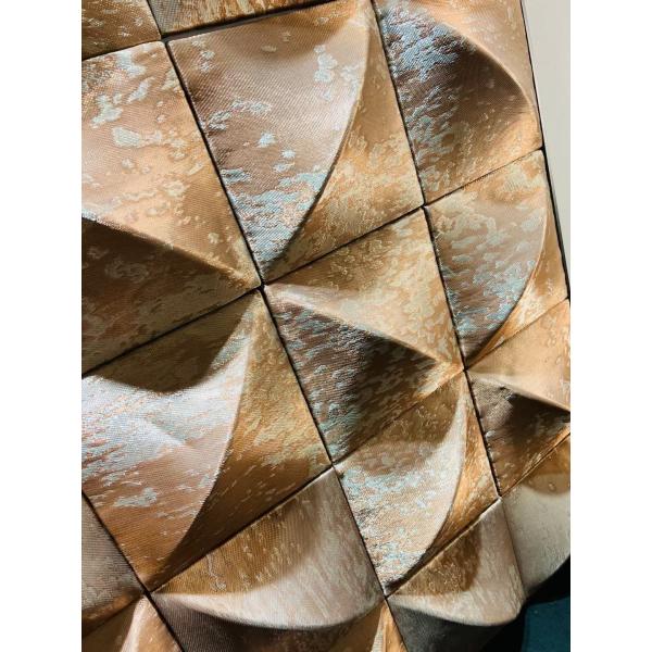 Metallic Peel And Stick Wall Covering UV Resistant Fireproof