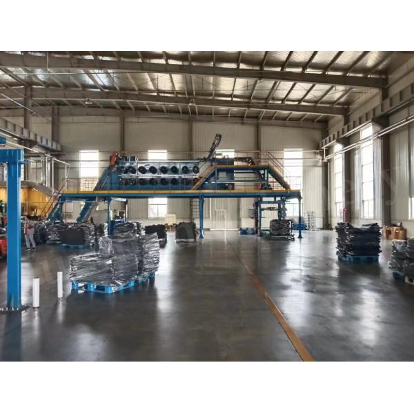 Overhead Type Rubber Sheet Cooling Machine For Making Tires / Conveyor Belts