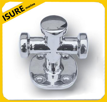 316 Marine Grade Stainless Steel Single Yacht Deck Boat Cross Bollard