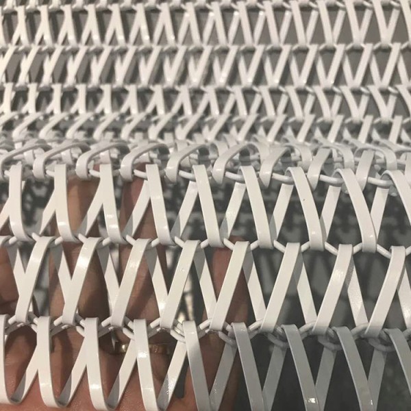Spiral Architectural Wire Mesh  / Industrial Conveyor Wire Belt Rolls