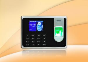 China 2.8 Fingerprint Time Attendance System Employee Time Clock With SSR Report on sale