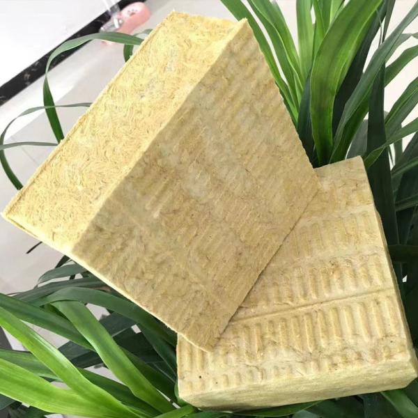 80 Kg/M3 Stone Wool Rockwool Insulation Material Fireproof Board