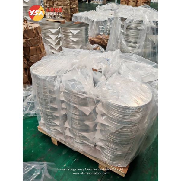 3003 5052 Yongsheng Aluminum Circle  High Purity (99.7%) for EMI Shielding Cans & Mechanical Gaskets