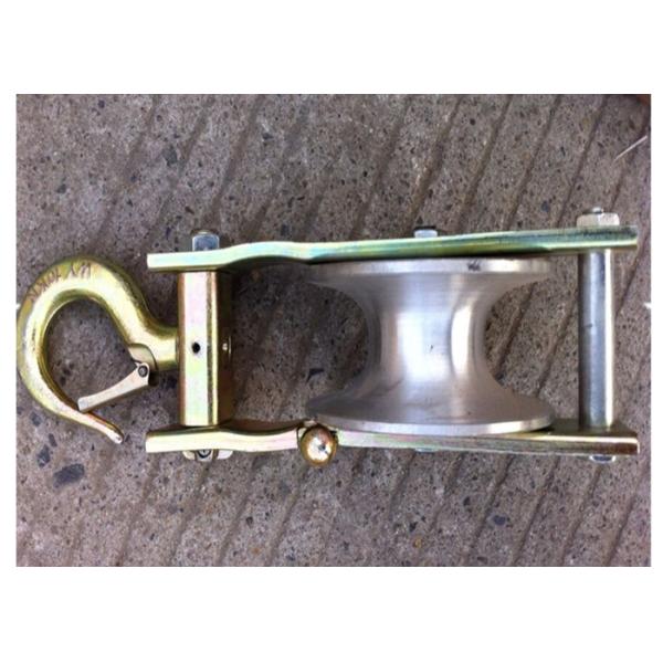 Cable Pulley Block And Tackle Single Sheave Transmission Line Stringing Tools For Cable Hanging