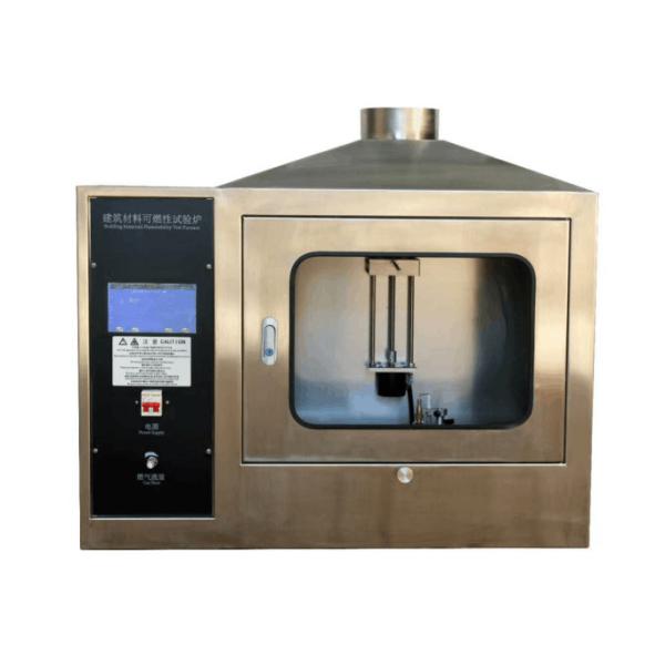 Building material flammability test furnace Building insulation material combustion performance testing device