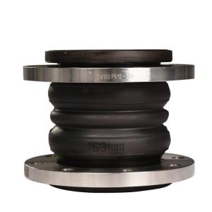 Cheap double sphere flexible joint   SS304 flange rubber expansion joint for sale