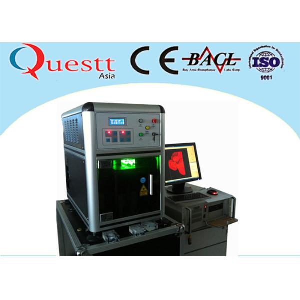 Easy Instalallation 3D Crystal Laser Engraving Machine 300x400x130 Mm ISO Approved