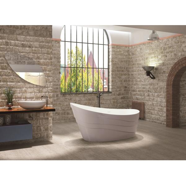 Chemical Resistance Freestanding Soaking Bathtub Stand Alone Bathtubs