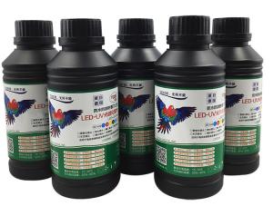 China Strong Adhesion EPSON UV Ink Low Smell Uv Dye Ink 500ML/Bottle  For Epson Printing on sale