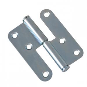 Cheap European Standard Steel Lift Off Hinges Chrome Finished For Non Rebated Doors for sale