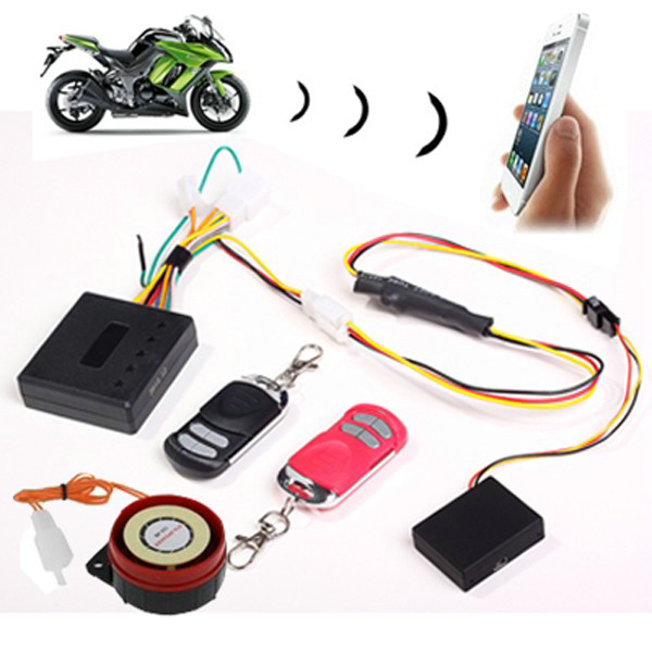 RFV10 Remote-Control Motorcycle Security AGPS LBS Tracker W/ web tracking & Alarm by SMS