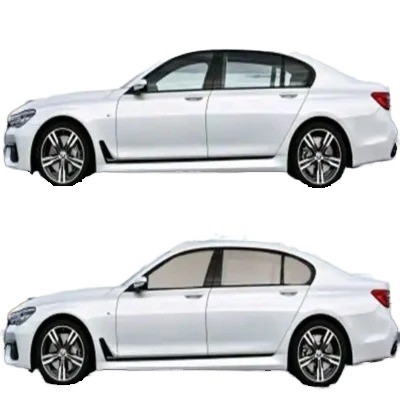 Blue and Green Custom Not Self-Adhesive Pdlc Electric Smart Privacy Window Film for Car