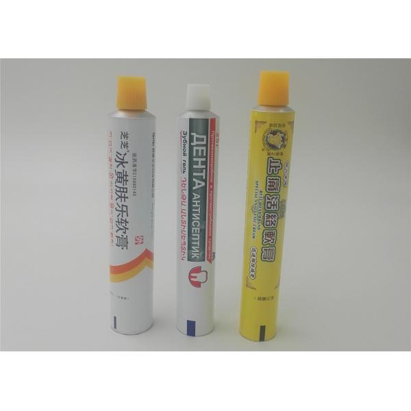 Aluminum Pharma Cream Tube 3 ML - 200 ML Capacity For Fucide Cream