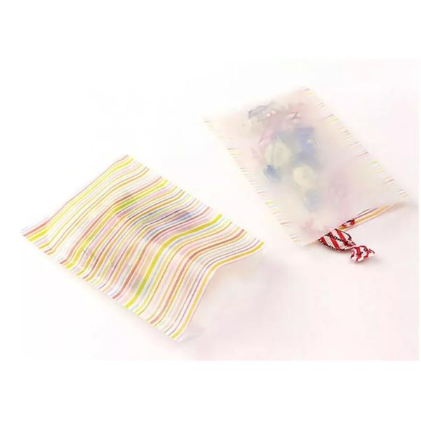 Garment Clear Glassine Paper Bag Non Plastic Gusset For T-Shirt