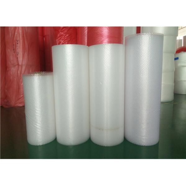 White Shockproof Bubble Packaging Rolls , Air Bubble Cushioning Wrap Rolls