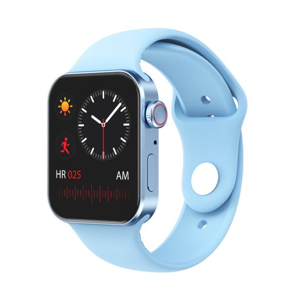 Full Touch Screen TFT Square Shape Smartwatch 200MAh Battery For Apple