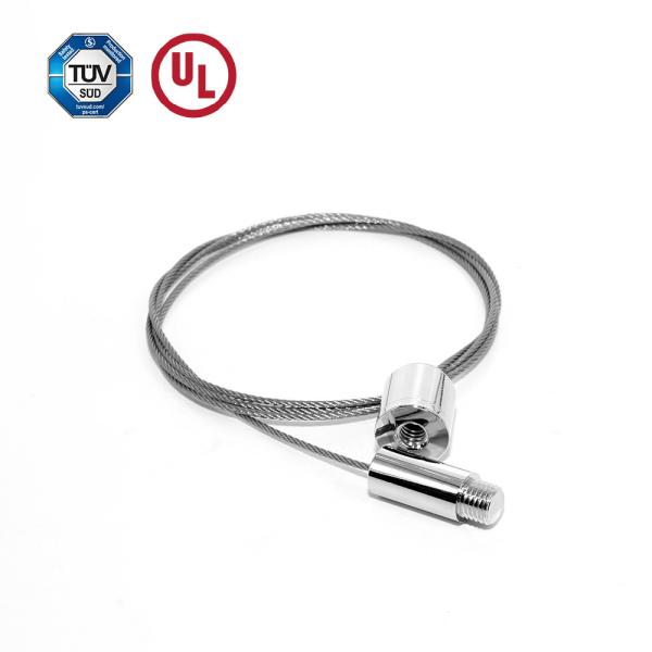 Adjustable Cable Hanging System Cable Gripper With Male Screw