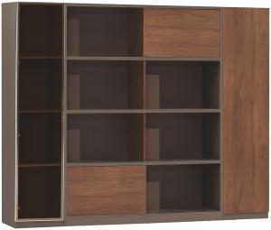 Cheap MFC Panel Wooden Office File Cabinet Decorative  L800*W416*H1800mm for sale