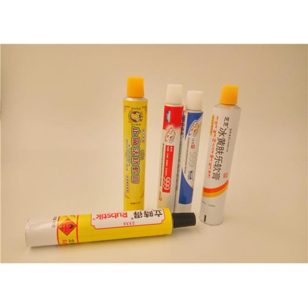  Lacquered Aluminum Squeeze Tubes Packaging For Medicine Cream