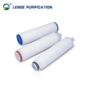 Cheap 10 inch Nylon 66 Pleated Filter Cartridge For Filtration Of Beer for sale