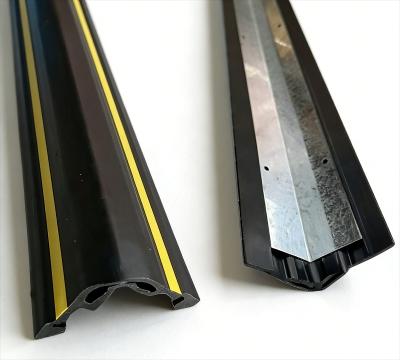 ROAD safety 100 x 10 Garage Wall Protector Speed Bump Corner Guard Rubber Corner Guards Bumpers for Car Parking