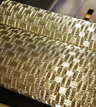 Glitter Decorative Metal Wall Covering Art Deco Woven Wallpaper Wallcoverings For Panel