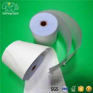 China Carbonless 3 Part Carbonless Computer Paper Ream In Roll / Sheet Plastic Paper Core on sale