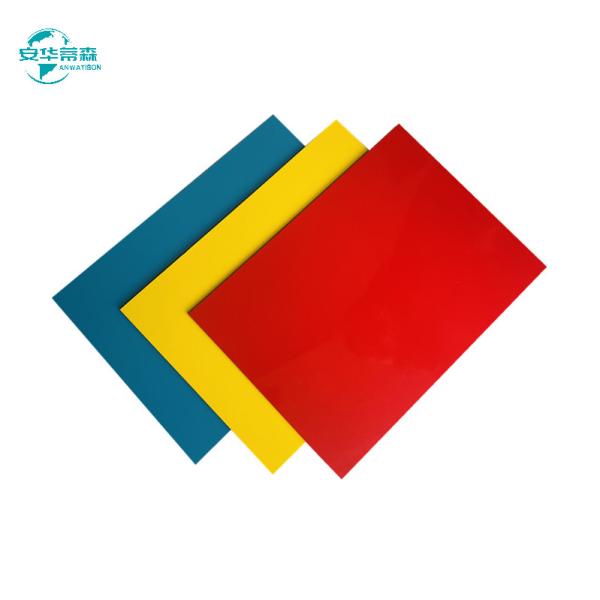 Nano Coating Fireproof ACP Panel Aluminum Composite Panel Solid Color 1220mm 1250mm