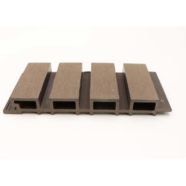Outdoor Wood Plastic Composite Exterior Wall Cladding PVC WPC Wall Panels