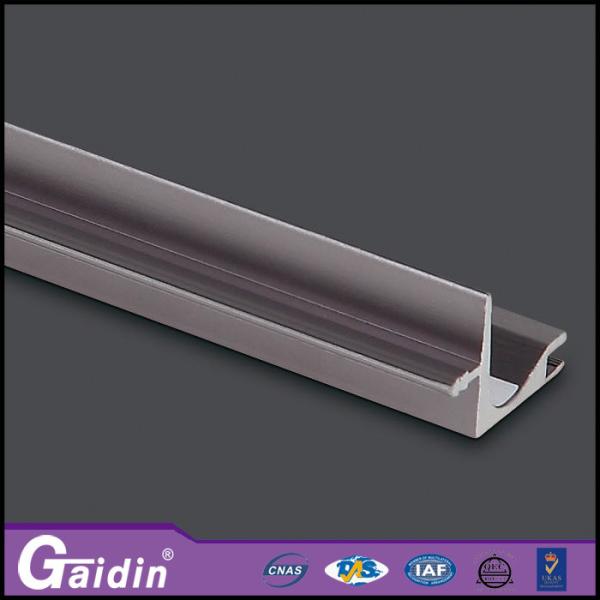 aluminum extrude modern curved kitchen cabinet shower door handle profiles
