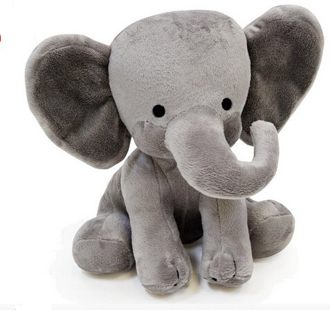 Freeuni Promotional Customized Grey Elephant Stuffed Animal Of the plush toys with100% pp