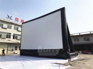 Cheap Large Outdoor Backyard Inflatable Home Theater Projection Screen For Advertising for sale
