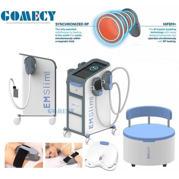 RF EMS Sculpting Machine / ems body slimming Machine With Pelvic Floor Cushion Chair Option