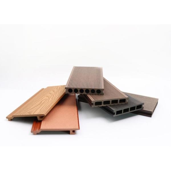 Plastic Crack Resistant WPC Decking WPC Terrace Board 140x25x2900