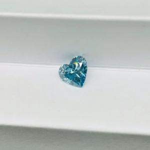 Cheap IGI Heart Shaped Loose Lab Grown Blue Diamonds 1.4ct-2.0ct for sale