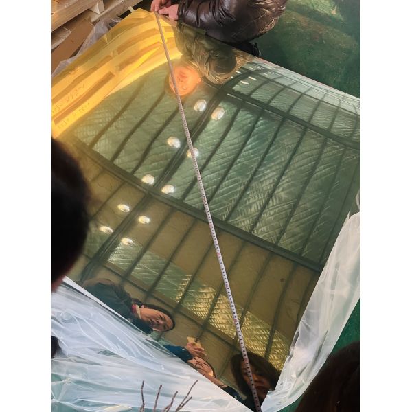 Mirror Aluminum Featuring Mirror Surfacefinish Silver Reflective Coating Suitable for Decorative Panels and Lighting Fixtures