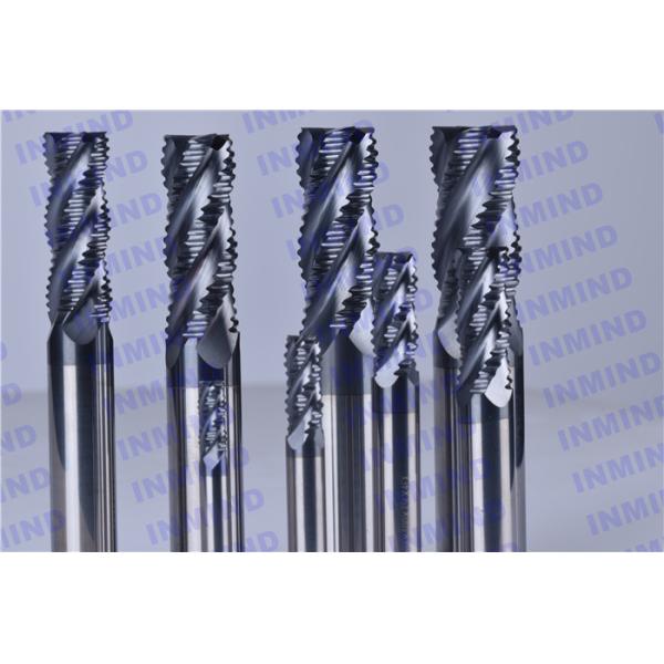High Performance End Mill Cutting Tools , Four Flute Carbide End Mill Cutter