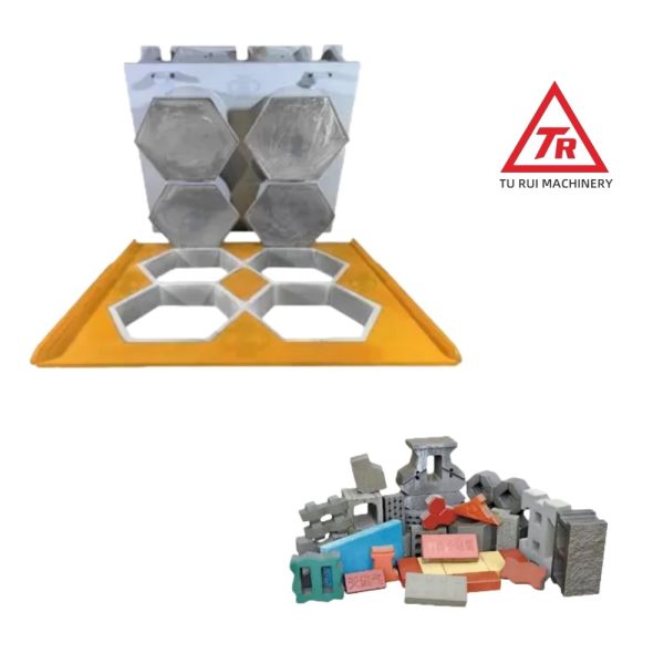 Wear-Resistant Anti-Stick Paving Brick Molds | Universal for Municipal & Community Projects