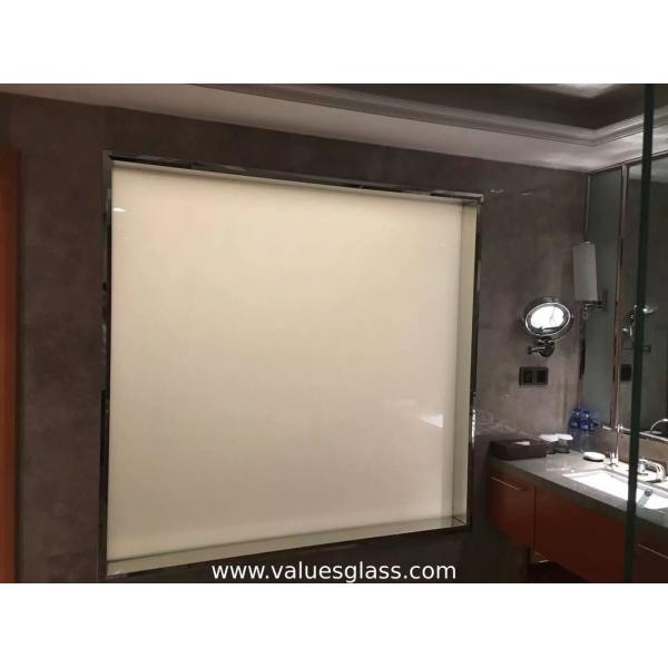 Bathroom Privacy Shower Glass Switchable Smart Glass 50000 Hours Life Time